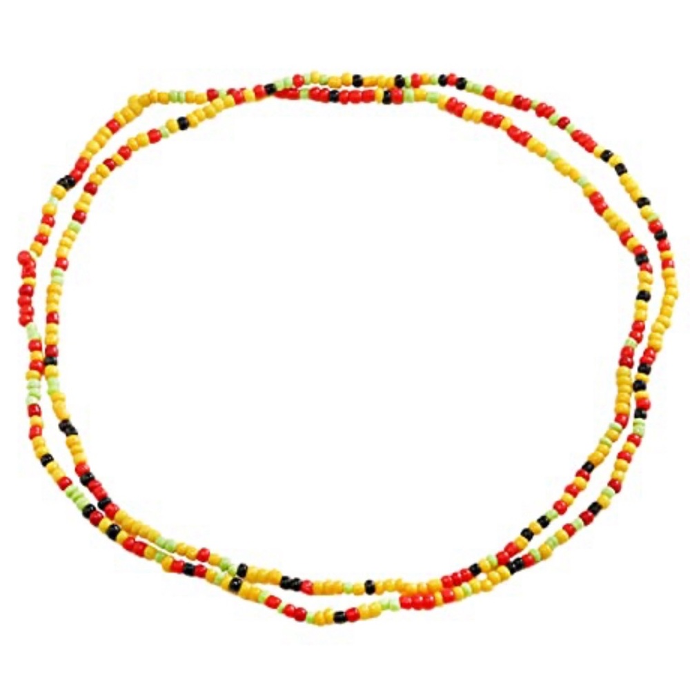 Beads Waist Chains for Women African Colorful Elastic
Beaded Body Waist Belly